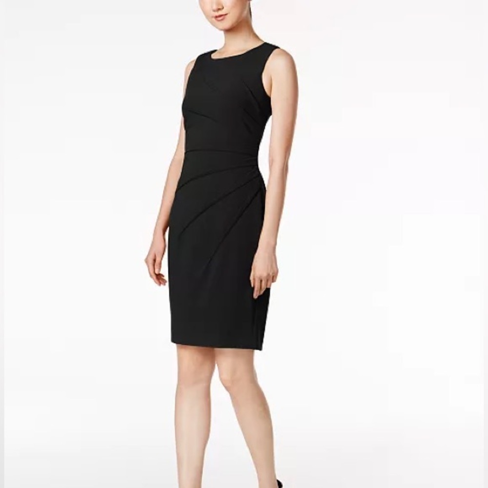 Calvin Klein Sunburst Sheath Dress SZ 4